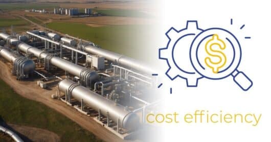 Cost Efficiency in Gas Supply