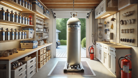 Safety and Storage of Helium Tanks